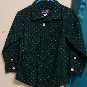 Toddler button down shirt